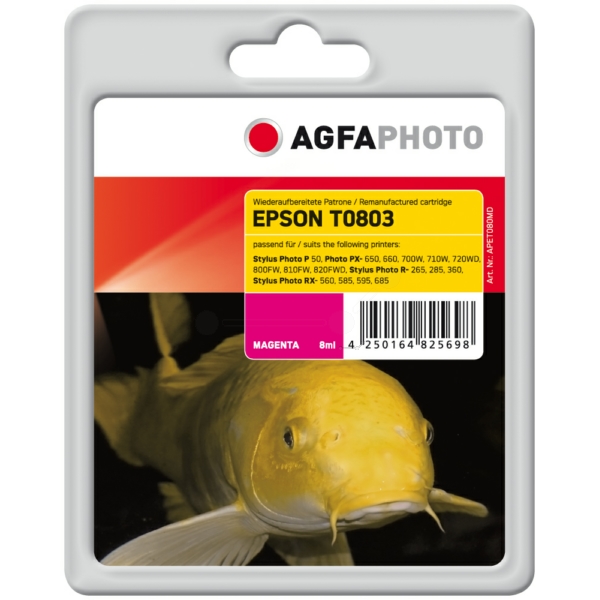 Tinte / AgfaPhoto - APET080MD ersetzt C13T08034011 / T0803 Tinte / AgfaPhoto - APET080MD ersetzt C13T08034011 / T0803
