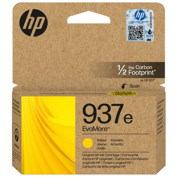Druckkopfpatrone gelb / HP - 4S6W8NE / 937E Druckkopfpatrone gelb / HP - 4S6W8NE / 937E