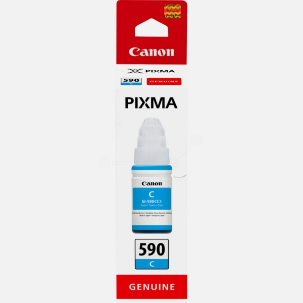 Tintenflasche cyan / Canon - 1604C001 / GI-590C Tintenflasche cyan / Canon - 1604C001 / GI-590C