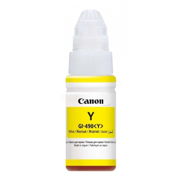 Tintenflasche gelb / Canon - 0666C001 / GI-490Y Tintenflasche gelb / Canon - 0666C001 / GI-490Y