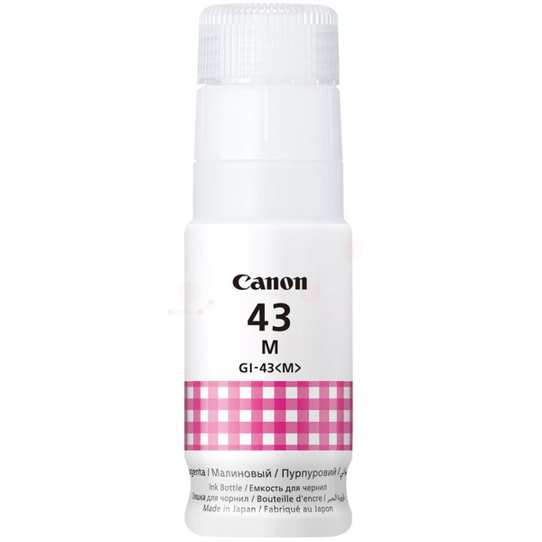Tintenflasche magenta / Canon - 4680C001 / GI-43M Tintenflasche magenta / Canon - 4680C001 / GI-43M