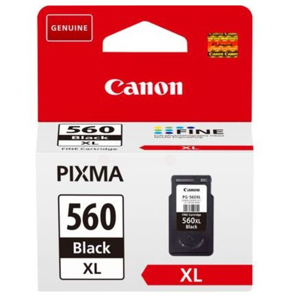 Druckkopfpatrone schwarz / Canon - 3712C001 / PG-560XL Druckkopfpatrone schwarz / Canon - 3712C001 / PG-560XL