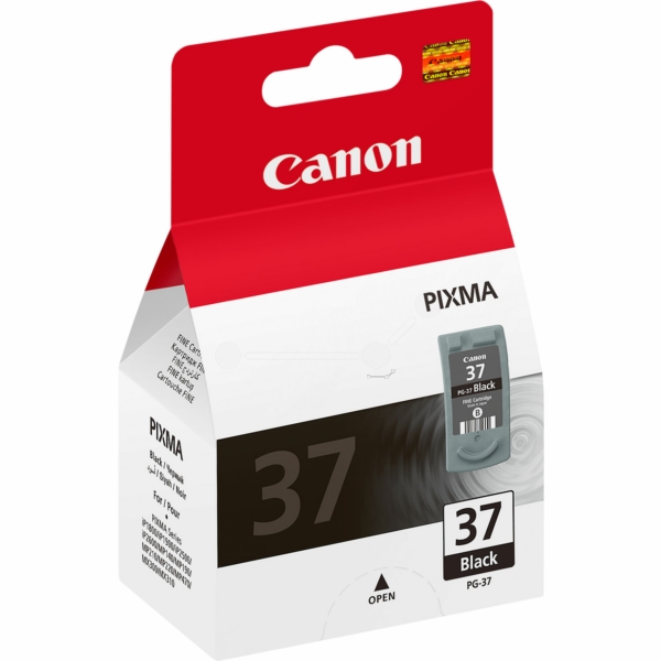 Druckkopfpatrone schwarz / Canon - 2145B001 / PG-37 Druckkopfpatrone schwarz / Canon - 2145B001 / PG-37